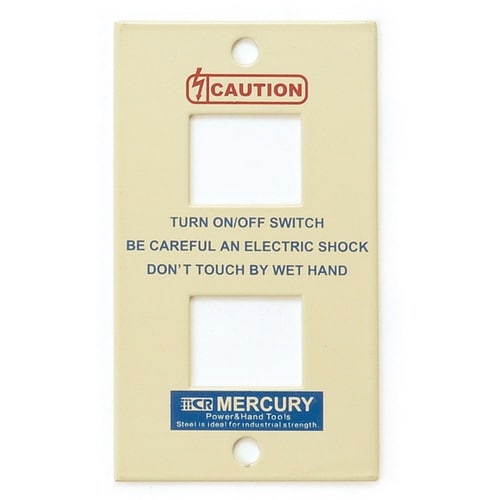 スイッチカバー 2口 2穴 アイボリー