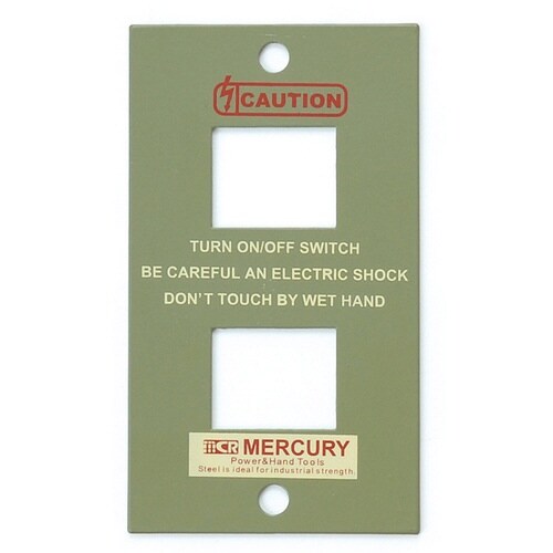 スイッチカバー 2口 2穴 カーキ