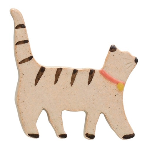 箸置き 6cm ネコ 猫 箸置 陶器 日本製 トラ