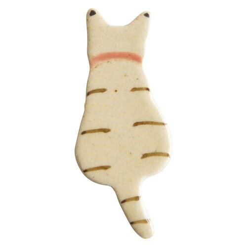 箸置き 6cm ネコ おすわり 猫 箸置 トラ