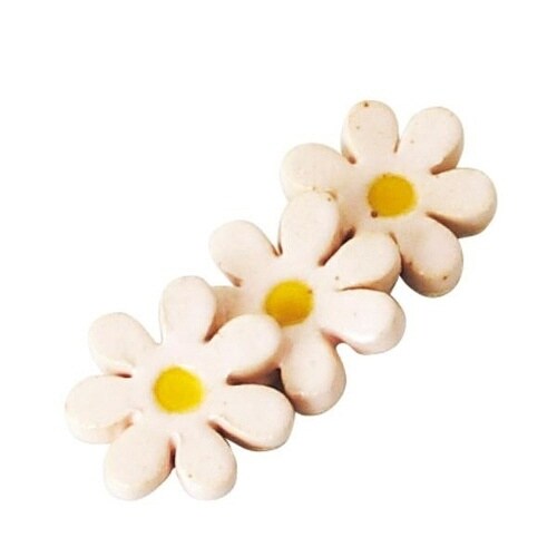 箸置き 6cm マーガレット 陶器 日本製 ピンク