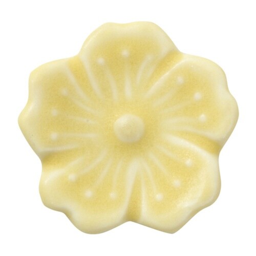 箸置き 4cm 花衣 磁器 日本製 イエロー