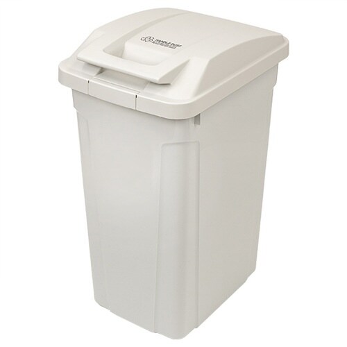 ゴミ箱 45L 屋外 ハンドルロック ホワイト