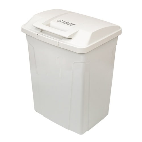 ゴミ箱 70L 屋外 分別 ふた付き ホワイト
