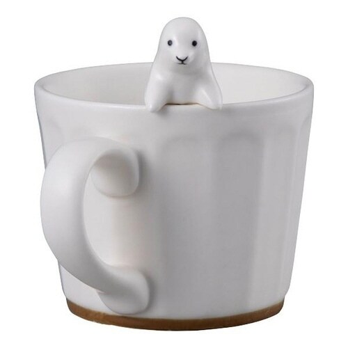 マグカップ 270ml WHITEZOO アザラシ