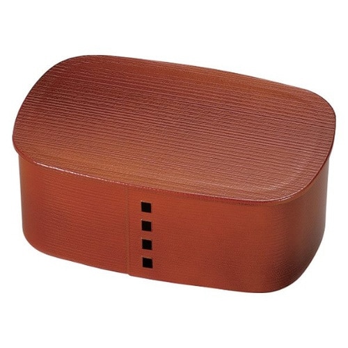 弁当箱 1段 700ml 曲げわっぱ レッド