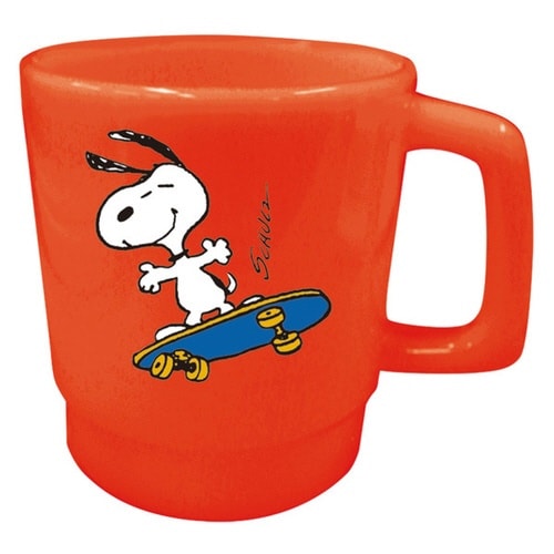 マグカップ 350ml スヌーピー レッド