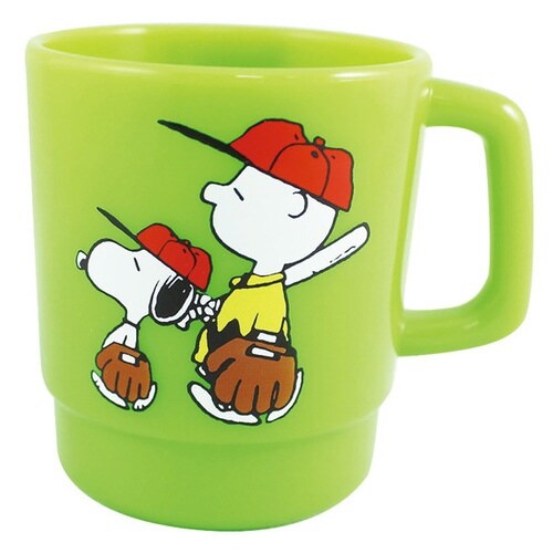 マグカップ 230ml S スヌーピー グリーン