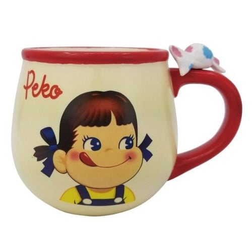 マグカップ 300ml ペコちゃん フィギュア付き