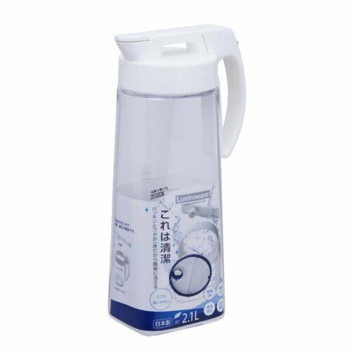 ピッチャー 2.1L 冷水筒 耐熱 Nホワイト
