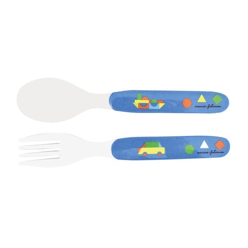 スプーン フォーク セット ベビー ブルー