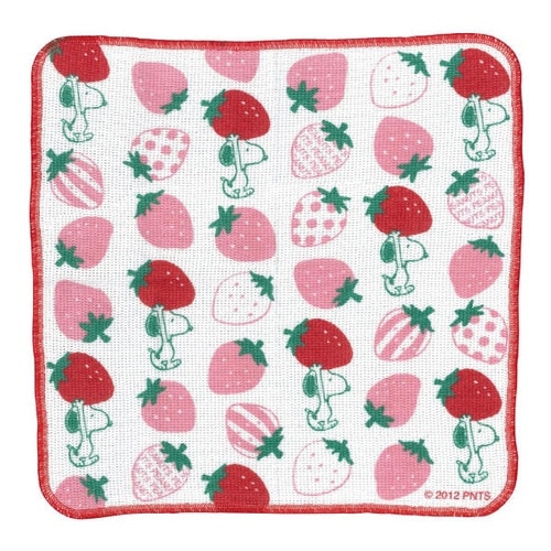 ふきん コットン PEANUTS ストロベリー