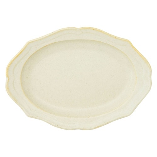 カレー&パスタ皿 26cm 深皿 アイボリー