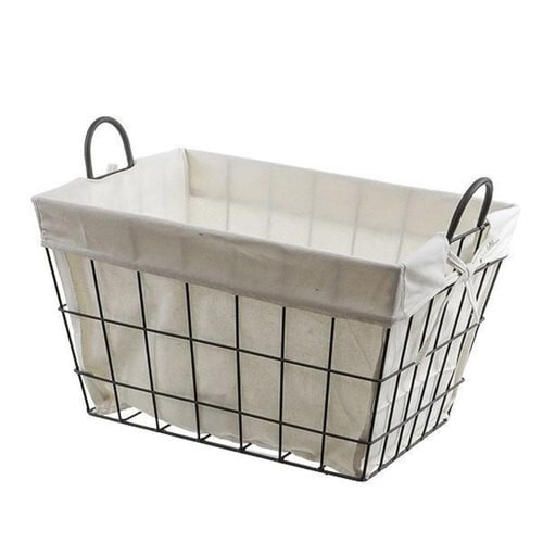 ランドリーバスケット 布付きランドリーバスケット