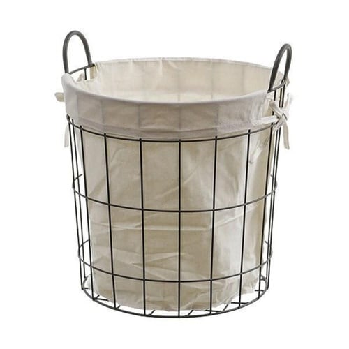 ランドリーバスケット 布付きランドリーバスケット