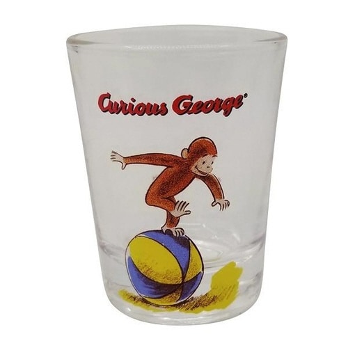 ミニグラス 50ml おさるのジョージ ボール