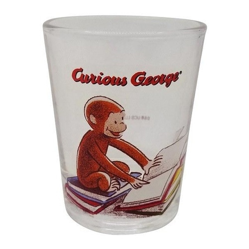 ミニグラス 50ml おさるのジョージ 本