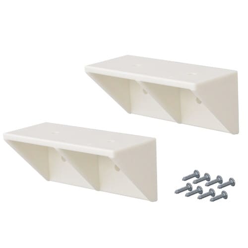シェルフサポート 棚受 同色2個入り オフホワイト
