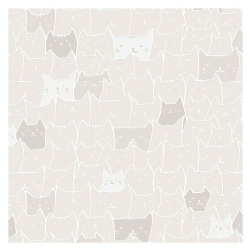 壁紙 はがせる シール ネコ 45×250cm