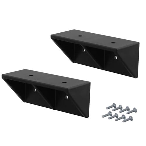 シェルフサポート 棚受 マットブラック