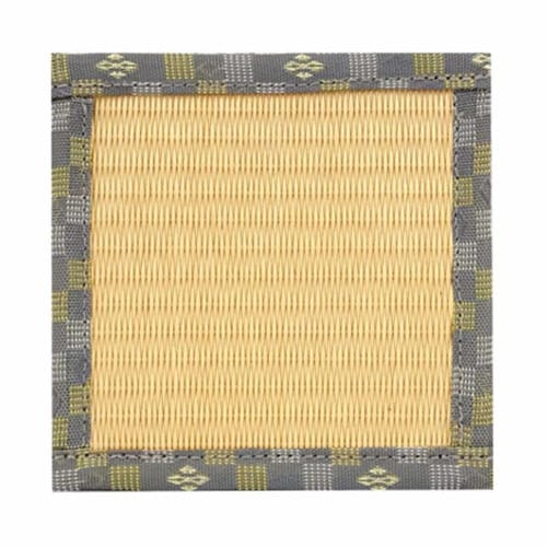 コースター 11cm 畳と暮らす ライトイエロー
