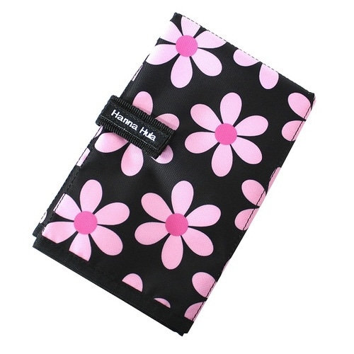 おむつ替えシート 撥水 レトロフラワーピンク