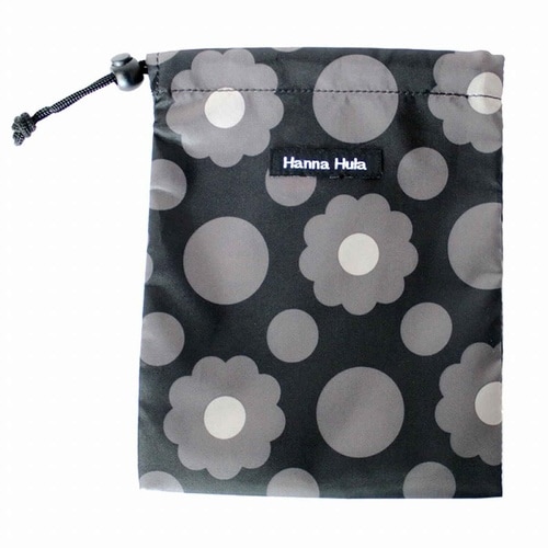 巾着袋 S 消臭 抗菌 小 クッキーフラワーカフェ