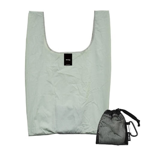 エコバッグ コンビニ 折りたたみ 洗濯 可 グレー