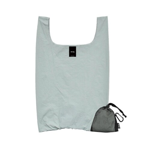 エコバッグ コンビニ 折りたたみ 洗濯 可 グレー