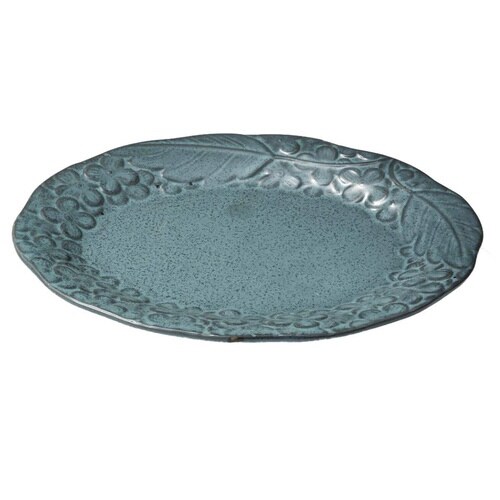 プレート 18cm リアン 皿 食器 アクア