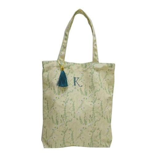 エコバッグ Lierre イニシャル イエロー