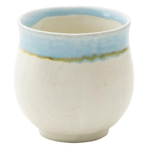 湯呑み 160ml 玉湯呑 obi コップ ブルー