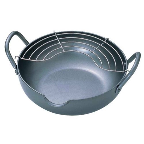 天ぷら鍋 24cm IH対応 極厚 極天