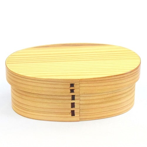 お弁当箱 曲げわっぱ 400ml 1段 ナチュラル