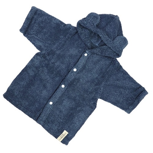 ベビーポンチョ ココチエナ ココポンチョ ネイビー