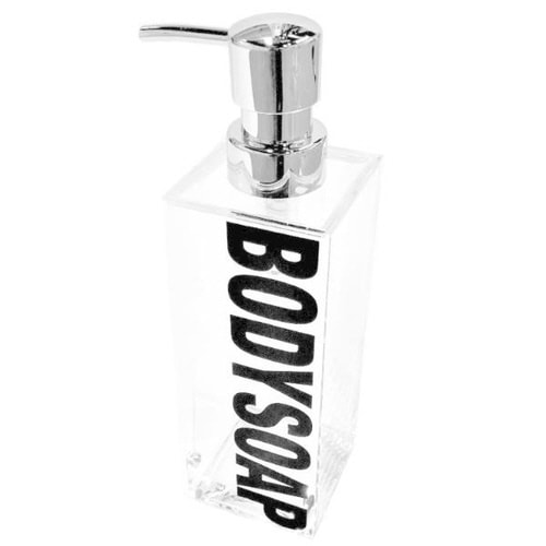 ディスペンサー 420ml ブラックボディーソープ