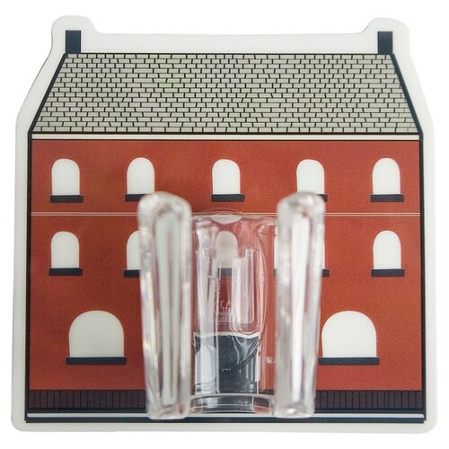 シャワーフック ノルディス シャワーヘッド レッド