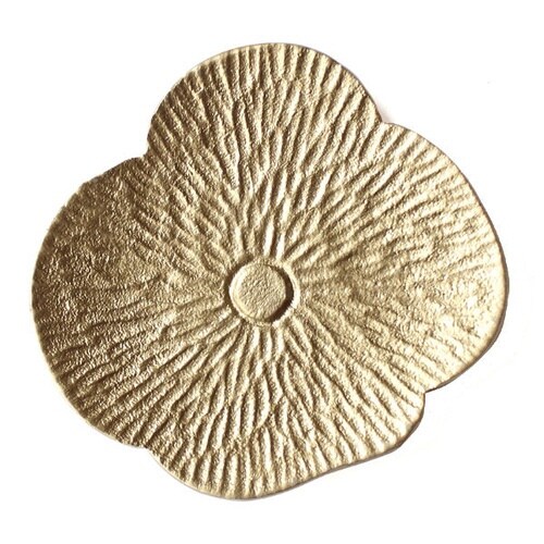 トレイ ポピー アルミ 小物置き ゴールド