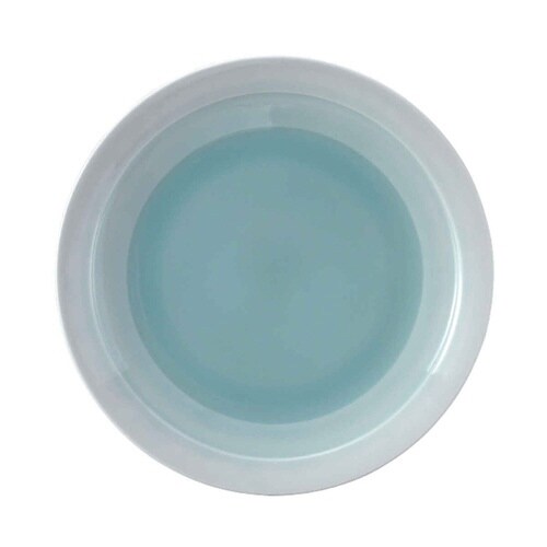 プレート 22cm 隠れ窯 翠 ブルー
