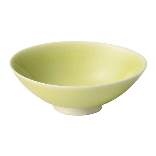 飯碗 15cm ライスボウル 隠れ窯 映 イエロー
