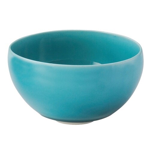 ボウル 13cm 隠れ窯 映 ラウンド グリーン