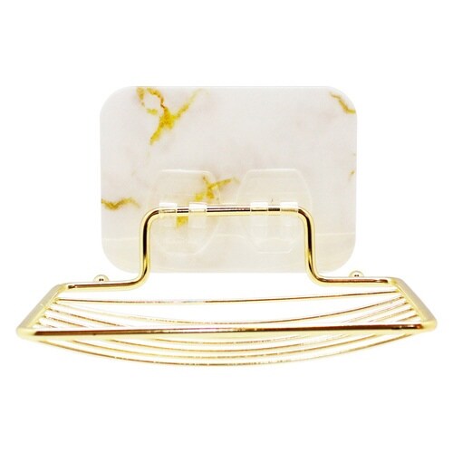 石鹸トレー オテル マーブル 水切りトレイ 吸着