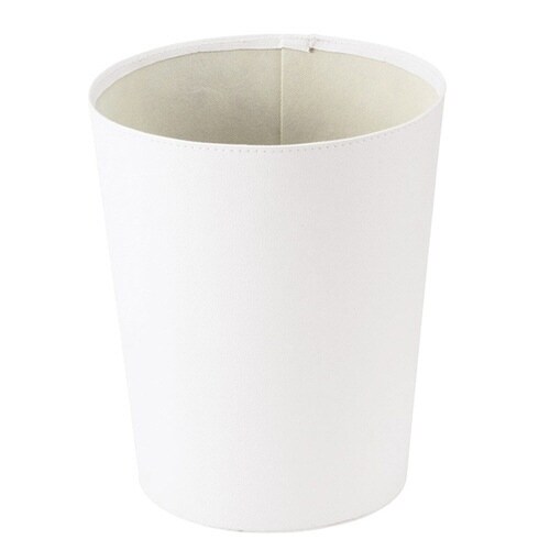 ゴミ箱 丸型 約 幅25cm Lサイズ アイボリー