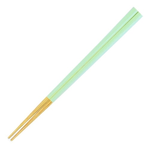 箸 16cm 4から6歳用 子供用 栗 グリーン