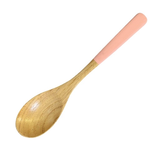 スプーン 20cm 栗 八角箸 ピンク