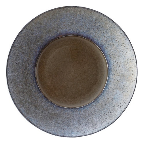 プレート 20cm リムプレート 隠れ窯 光悦