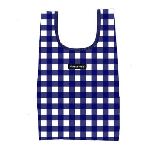 エコバッグ S ギンガム ギンガムネイビー