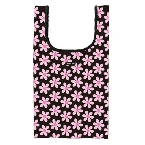 エコバッグ L レトロフラワーピンク Hanna