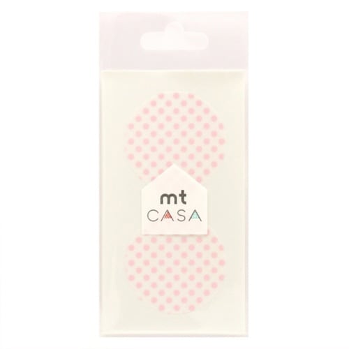 マスキングテープ 丸 10枚入 いちごミルク