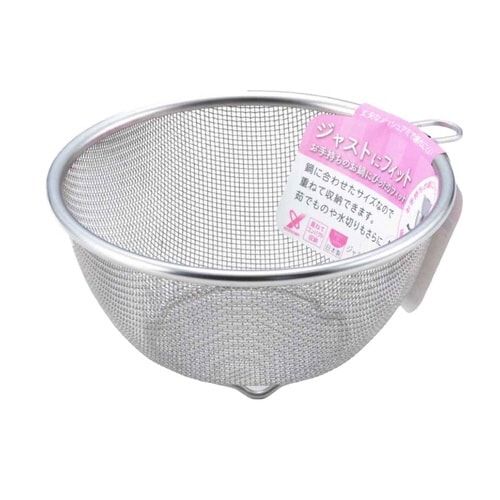 ザル 14cm ジャストにフィット ステンレス